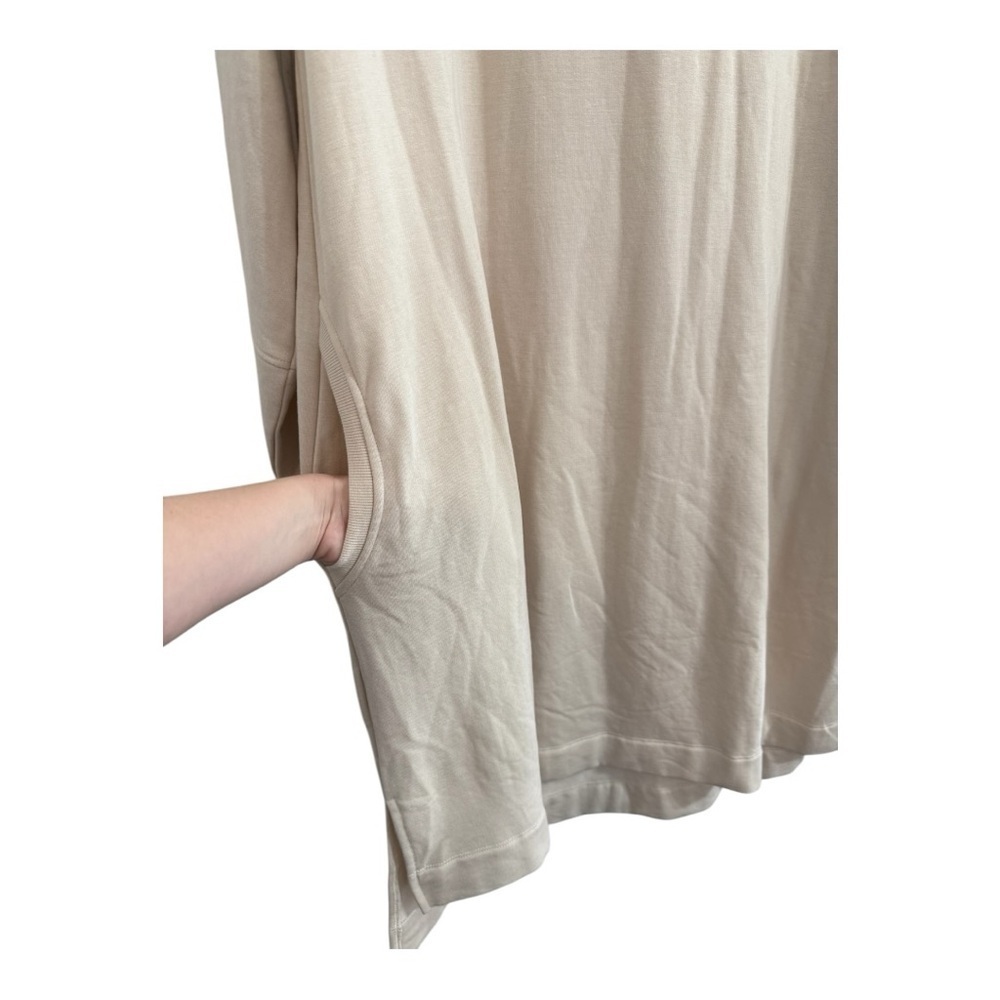 Koolaburra By Ugg Tan Long Line Oversized Hoodie Blanket Size Large - Picture 3 of 8
